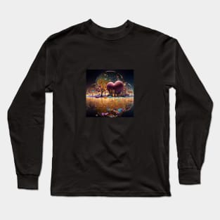 Glass fairy tail Long Sleeve T-Shirt